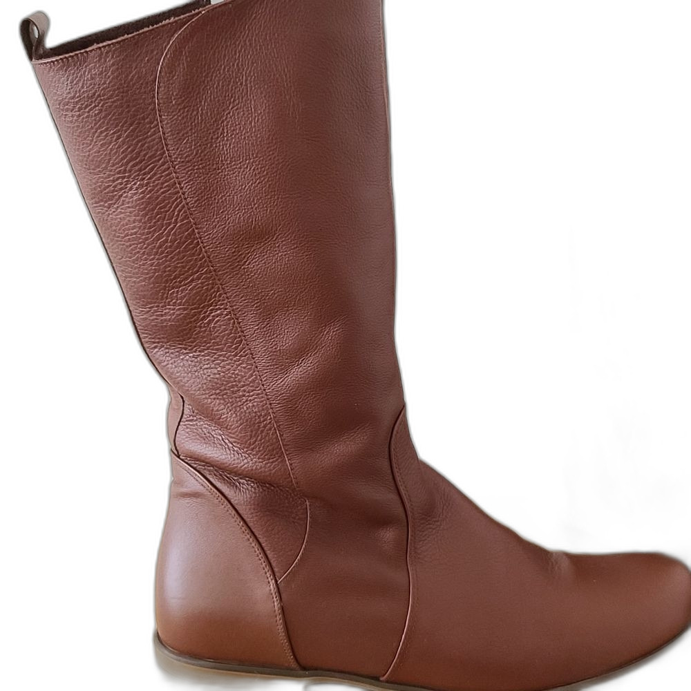 Mussi Leather Camel Tan Brown Riding Boots 7.5 EUC - Picture 5 of 13